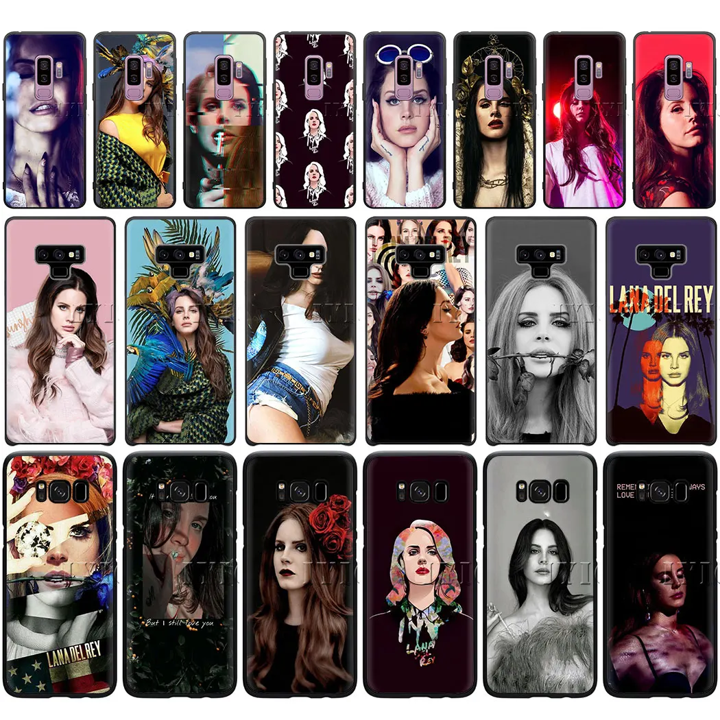 Лана Дель Рей с надписью &quotЖесткий Мягкий силиконовый чехол для телефона samsung A6