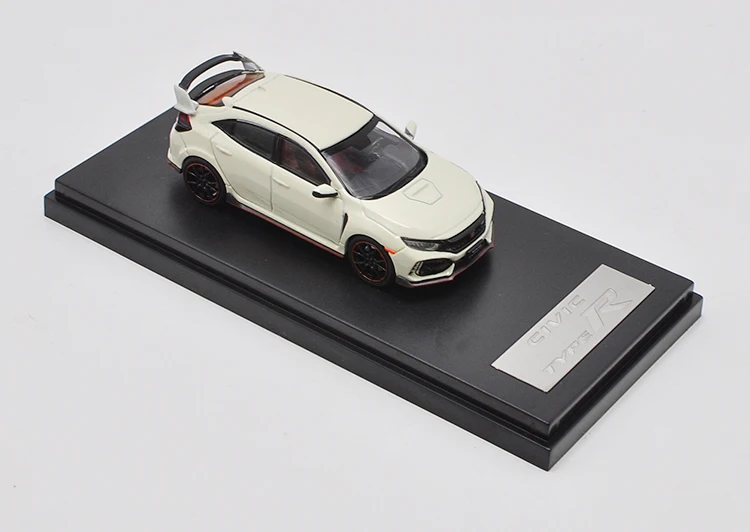 Оригинальная фабрика 1:64 Type R FK8 HON DA CIVIC игрушечный автомобиль из сплава игрушки