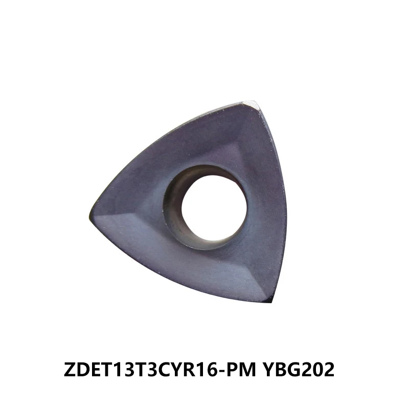 

Original ZDET ZDET13T3CYR16-PM YBG202 ZDET13T3 CYR16 Lathe Cutter Tools Turning CNC Carbide Cutting Inserts