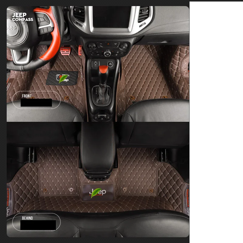 Lsrtw2017 автомобиль укладка коврики для jeep compass MP 552 аксессуары Авто ковров matten крышка