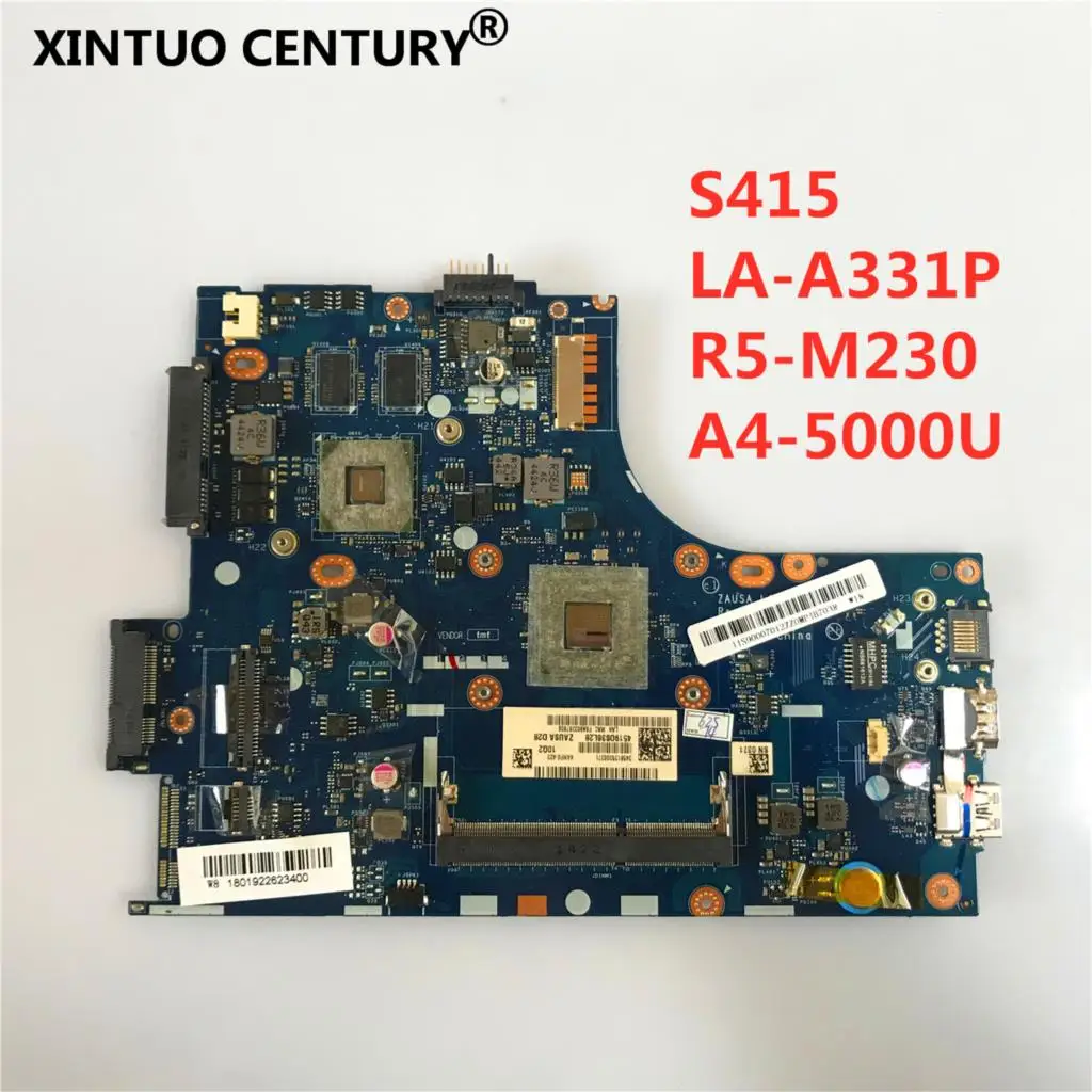Для Lenovo S415 LA A331P всеобщая плата материнская с R5 M230 GPU A4 5000U процессор|Материнские