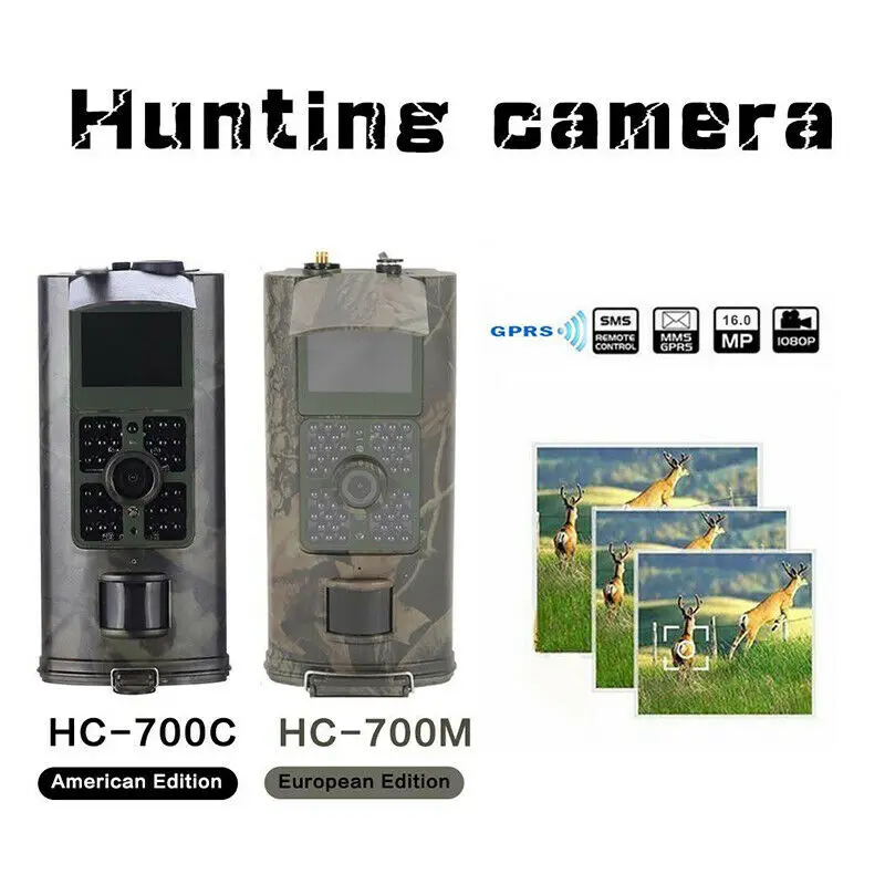 HC700A Hunting Digital Infrared Camera Wireless 16MP Trail Animal Wildlife HD 940NM Night Vision Wild Surveillance | Безопасность и