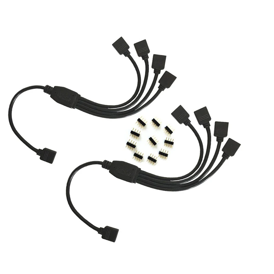 

Удлинительный кабель, 30 см, 4 контакта, 1-1, 2, 3, 4, 5, RGB, Светодиодная лента, разъем, Удлинительный кабель, провод для SMD 5050, 3528 светильник