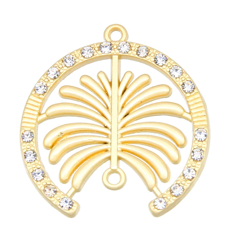 3 шт новый стиль Дубай Палм Айленд форма дамы ожерелье кулон изысканный завод