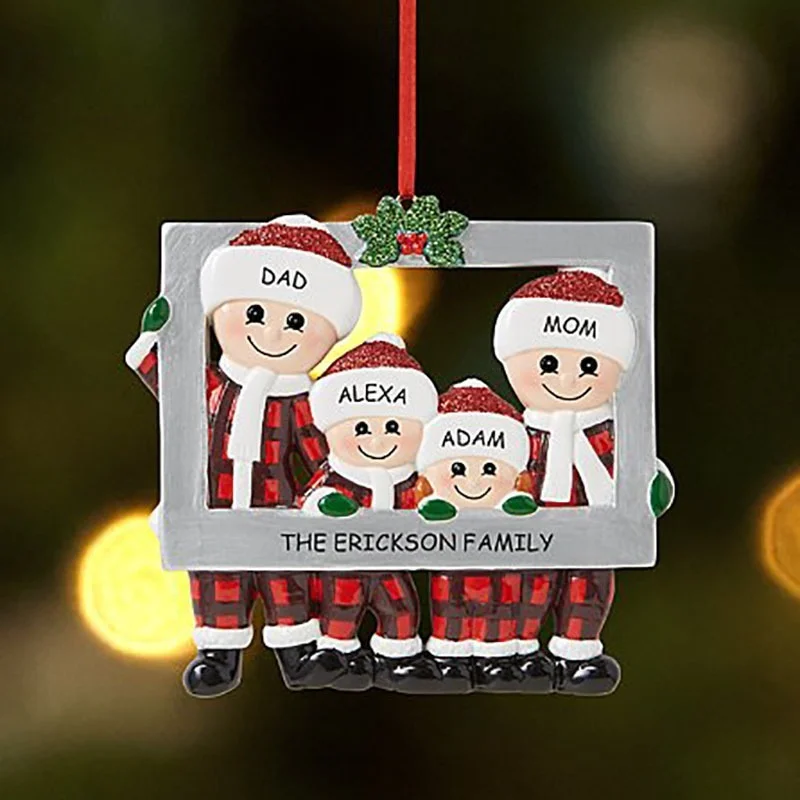 

Christmas Tree Hanging Phone Album Family Phone Album Hanging Ornament