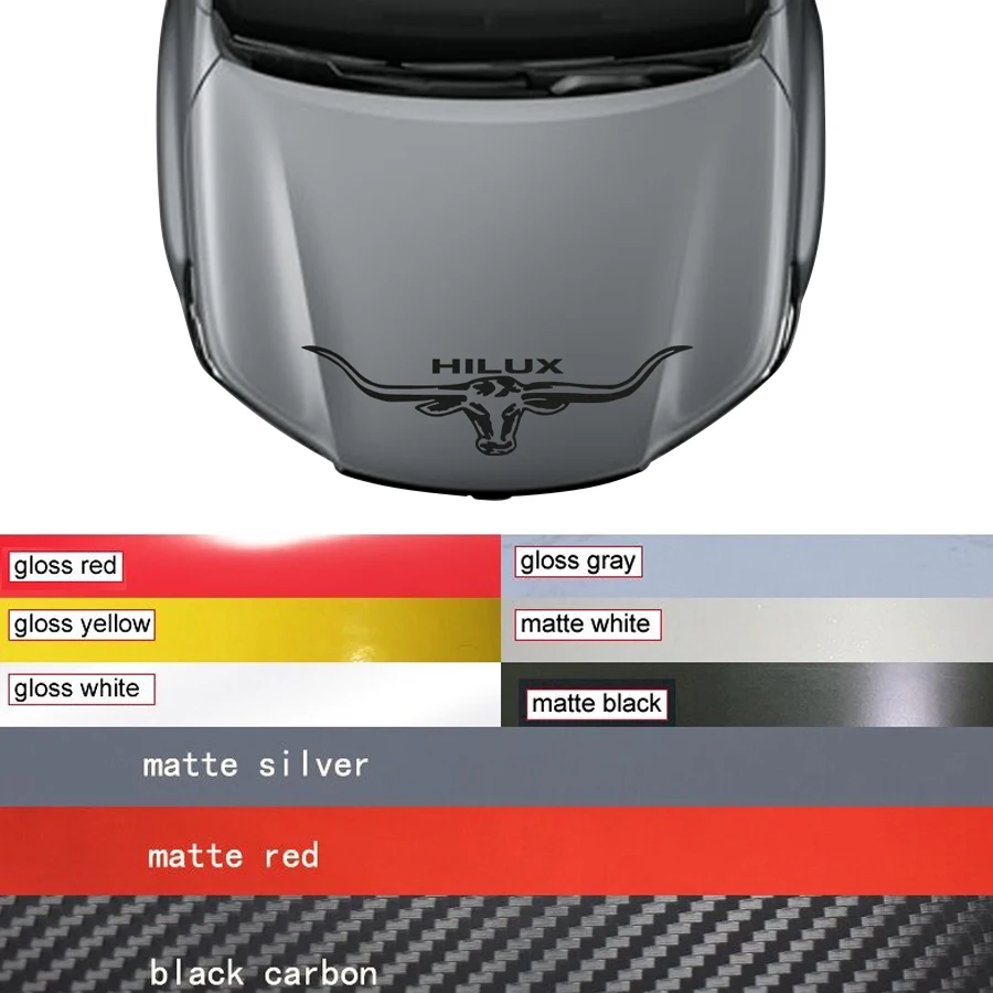 Автомобильные аксессуары Виниловая наклейка с изображением Головы Быка горы