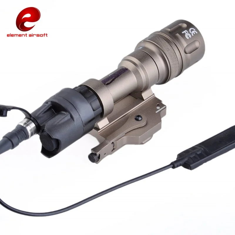 Element Airsoft M952V Weapon Light Strobe LED Tactical Flashlight Linterna Softair Arma Rifle Gun Lamp Hunting Lights EX192 | Спорт и