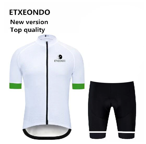 Новая версия! Профессиональная одежда для велоспорта Etxeondo, летний мужской костюм с коротким рукавом для велоспорта, Быстросохнущий комплект из Джерси для велоспорта, 7 цветов - Цвет: kits