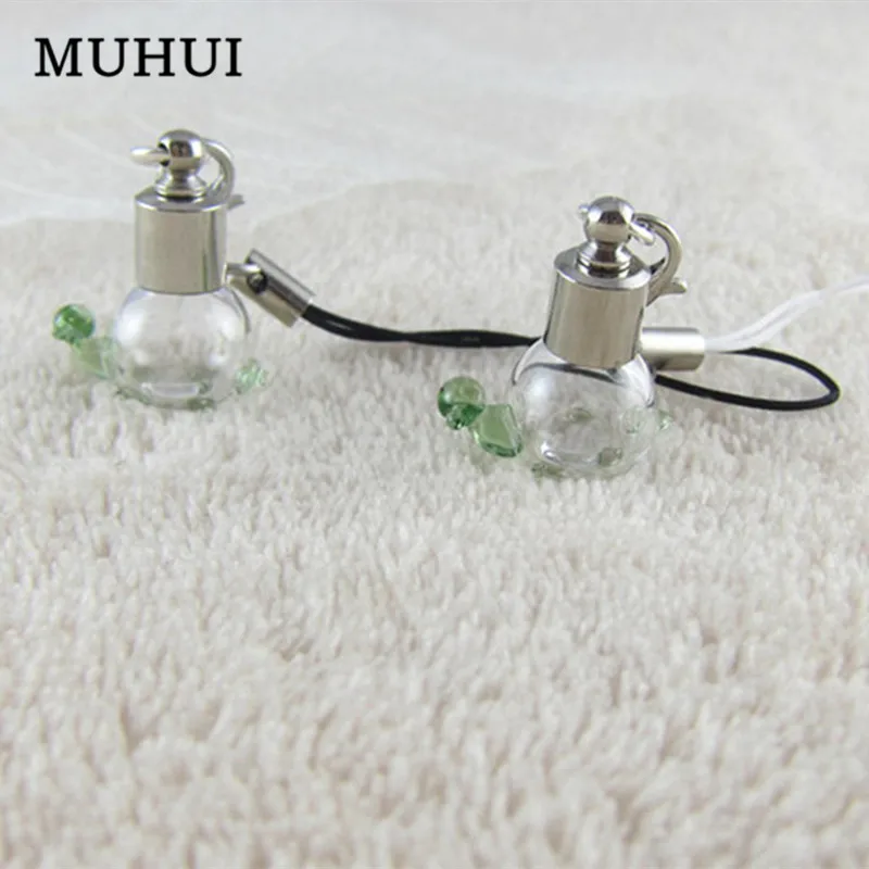 1 шт 0 5 мл стеклянная черепаха бутылка подвеска брелок для ключей духи эфирное