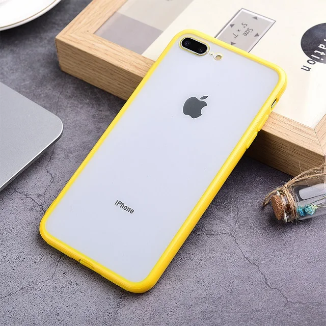 2020 прозрачный акриловый разноцветный чехол для iPhone 6 7 8 Plus XS XR Max|Бамперы| |