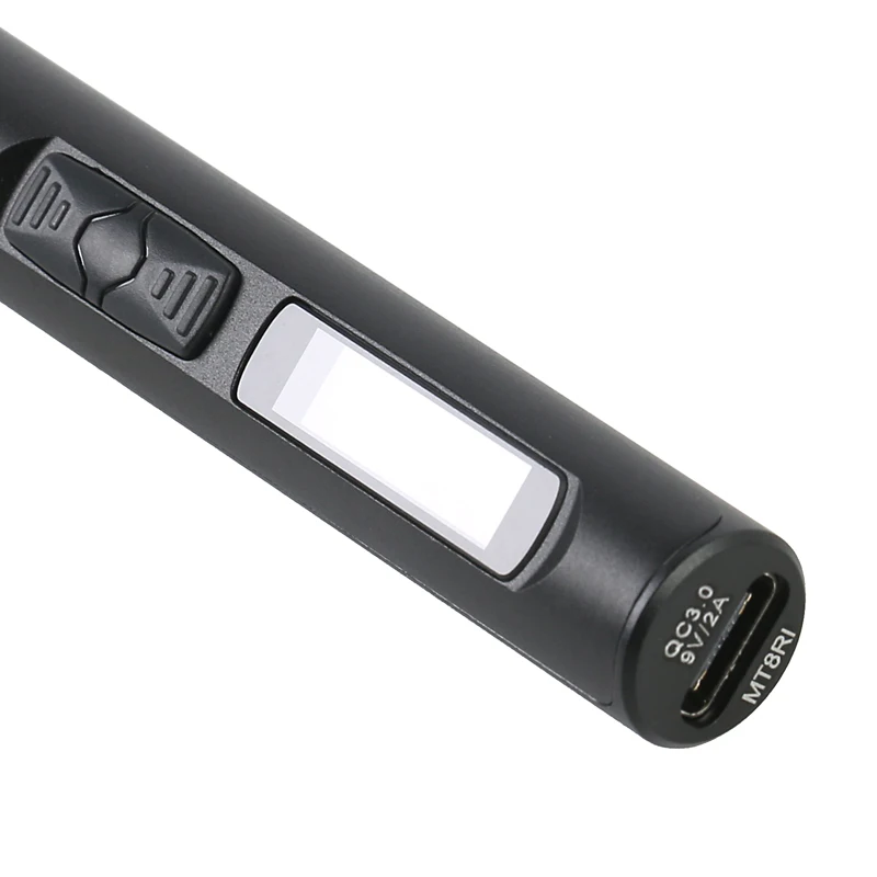Тип C USB мини умный OLED цифровой Регулируемый Электрический паяльник портативный мини-режим сна Пайка для PCB припоя набор инструментов