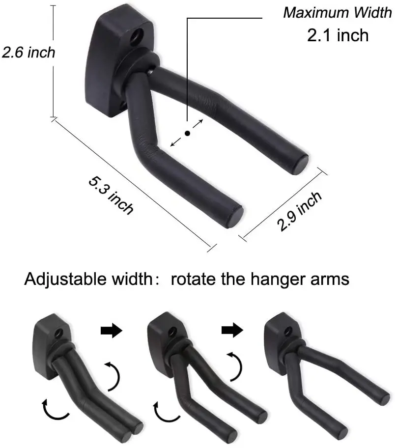 Подставка-держатель для гитары настенная вешалка крюк-держатель настенное