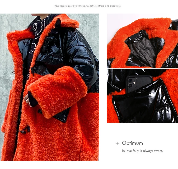 SuperAen New Winter Thick Warm Parkas Coat Women Pluz Size Wild Casual Parkas Coat Female Fashion Cotton Women Clothing