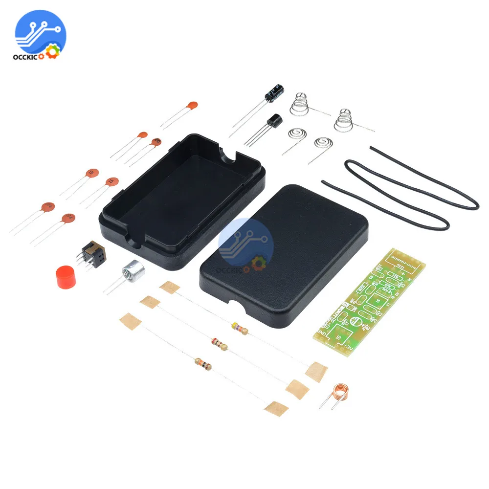 FM Frequency Module 70-110MHz 1.5V Wireless Microphone Transmitter Board Parts Kits with Shell Case | Электроника