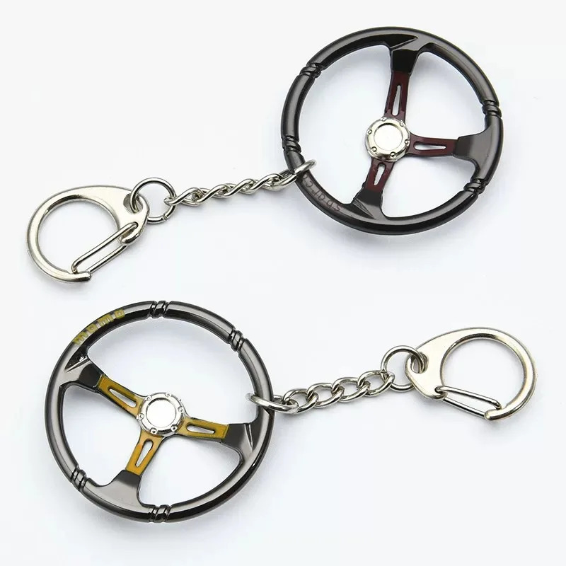 Скорость racing три руль дизайн цепочка для ключей кулон|Брелоки| |