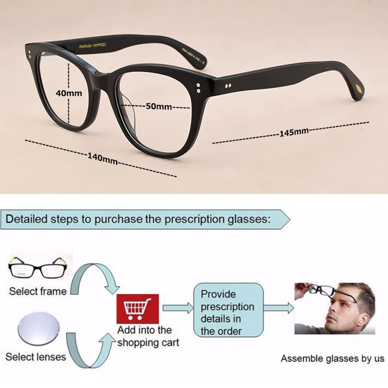 Брендовая винтажная оправа для очков Женские оправы высококачественные ретро