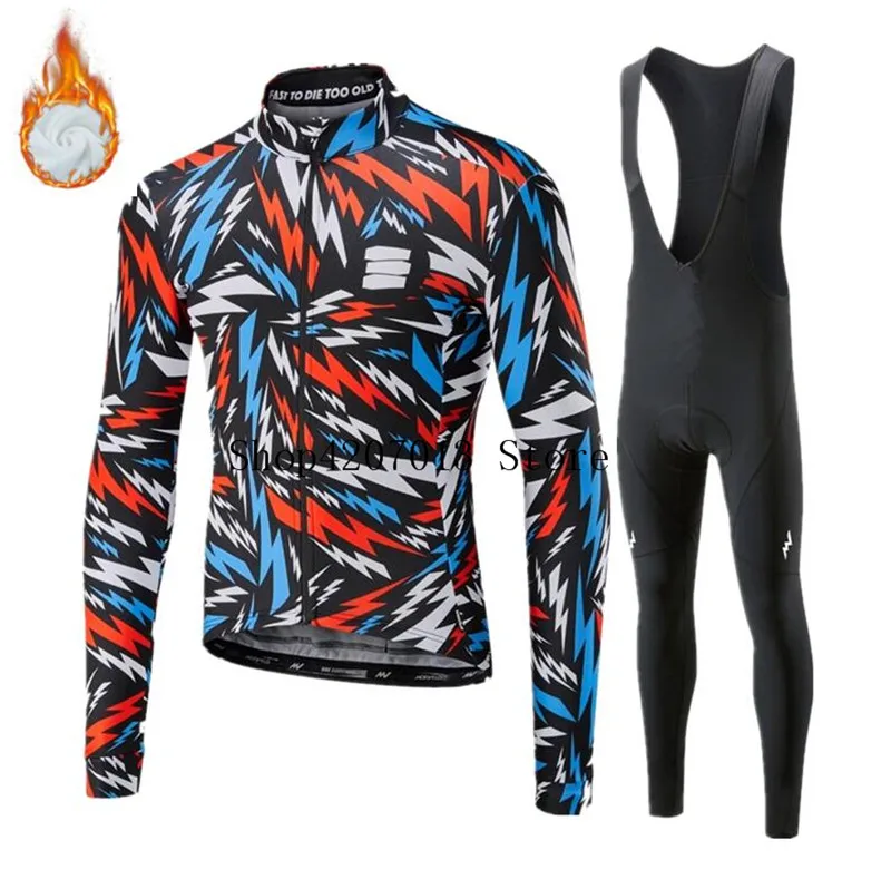 2019 зимняя флисовая одежда для велоспорта morvelo комплект мужчин велосипедная