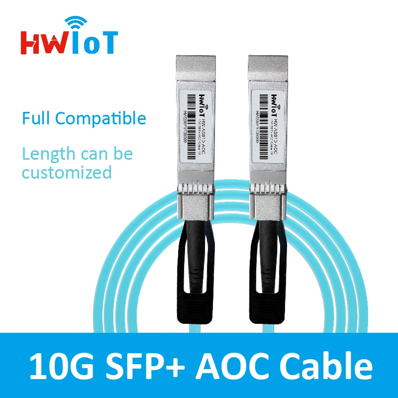 10G SFP+ Active Optical Cable 1m 2m 3m 4m 5m 7m 10m AOC Cable Full Compatible Mellanox IBM Extreme 3COM Lucent