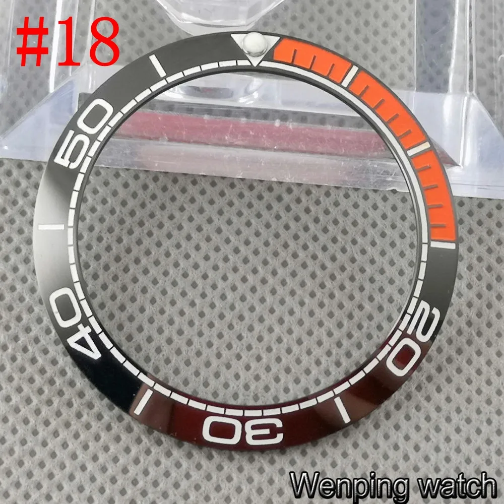 1 шт. 40 мм высококачественная керамическая/титановая вставка для часов 43 чехол