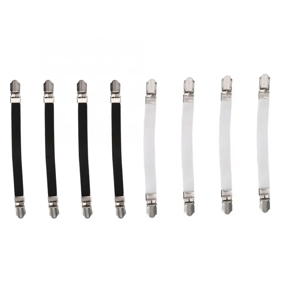 Подтяжки для простыни эластичные зажимы с двойной головкой держатели застежки