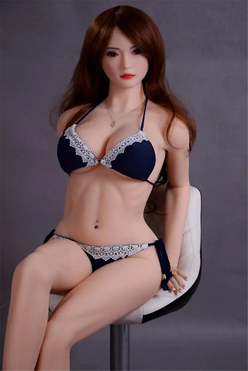 Высокое подобие 165 см секс-кукла всего тела изготовленная из настоящего силикона