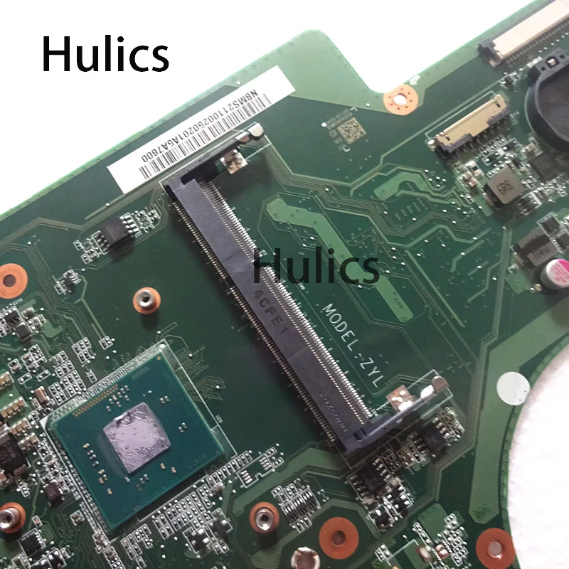 Материнская плата Hulics NBMS211002 NB.MS211.002 для ноутбука acer aspire ES1-711 DA0ZYLMB6D0 материнская N3450