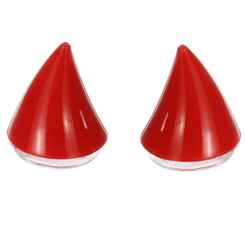 

Motorcycle Helmet Corner Horn Decoration Accessories Resilient Suction Cup Soft Horn Decoration Headwear