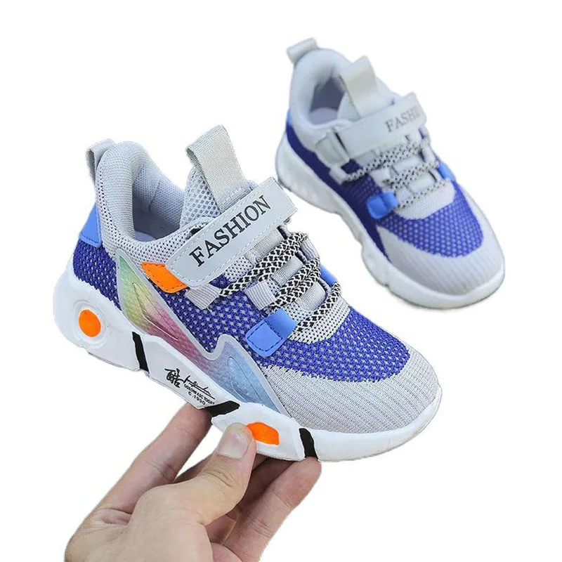 

Children Shoes Boys and Girls Sport Shoes Child Rubber Leisure Trainers Casual Kids Brand Spring Summer Breathable Mesh Sneakers