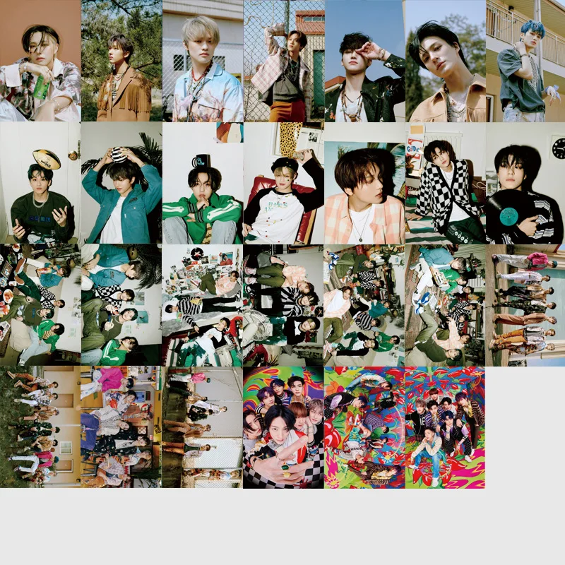 

55pcs/Set Lomo Card Kpop NCT DREAM New Album HOT SAUCE PhotoCard For Fans Gifts