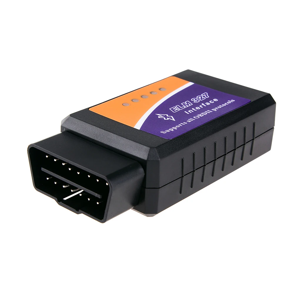 ELM327 Bluetooth USB V1.5 V2.1 OBD2 OBD 2 автомобиля диагностические инструменты сканер CH340+ 25K80 чип HS CAN/MS для Ford для сканирования