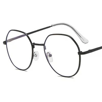 fashion anti blue glasses women men optical eyewear cat eye eyeglasses unisex alloy frame anti uv spectacles