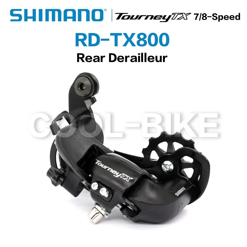 Горных велосипедов SHIMANO турнир RD TX800 задний переключатель 7/8 скорость TX800| |