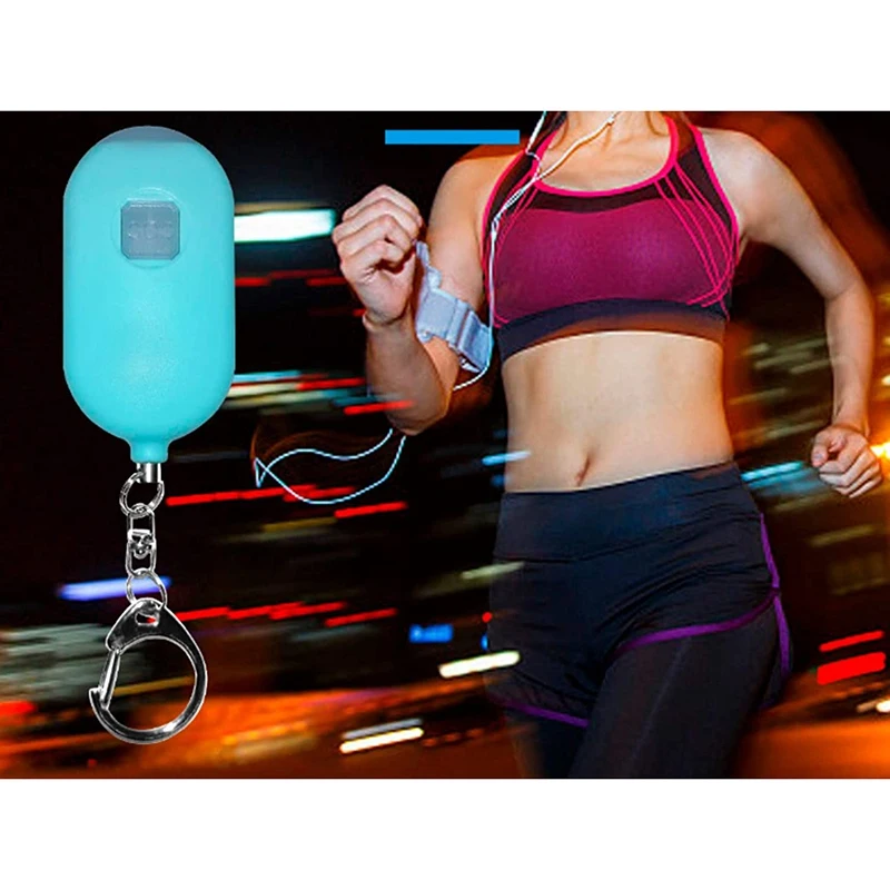3 шт безопасная звук персональная сигнализация 130DB сигнализации брелок