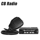 Mini Mobie CB Radio 25,615-30,105 MHz Ham Trucker's walkie-talkie AM FM 4W8W Любительская Автомобильная радиостанция CB-40M