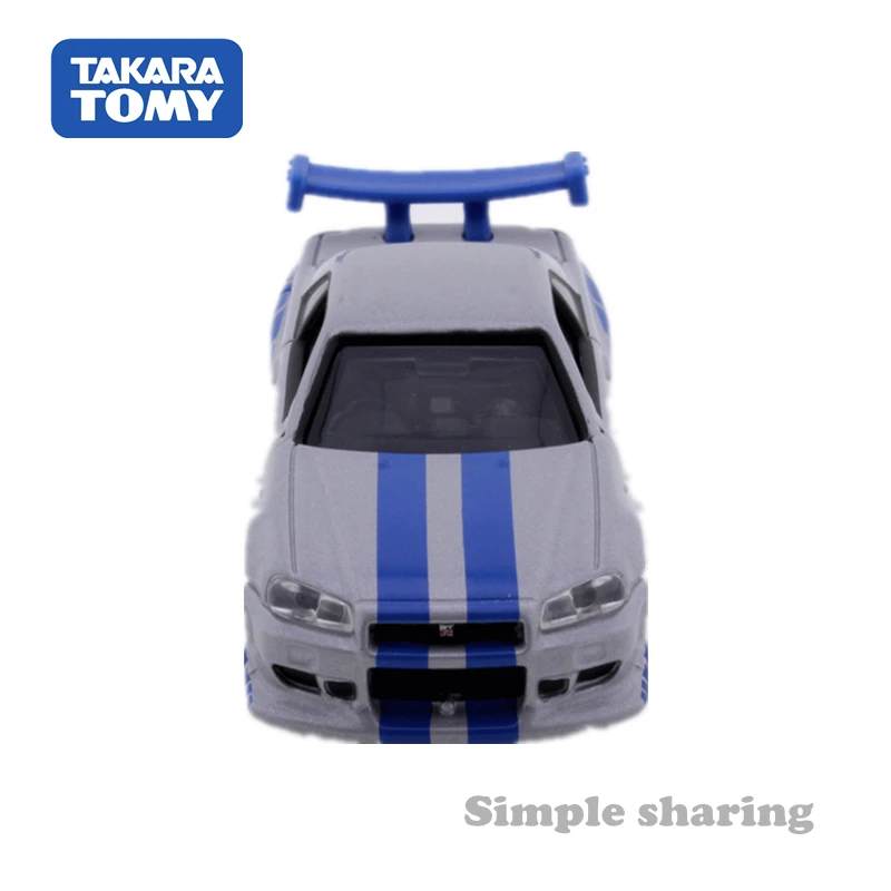 Игрушечная модель автомобиля Takara Tomy Tomica Dream No.150 The Fast And Furious BNR34 Skyline GT R литая