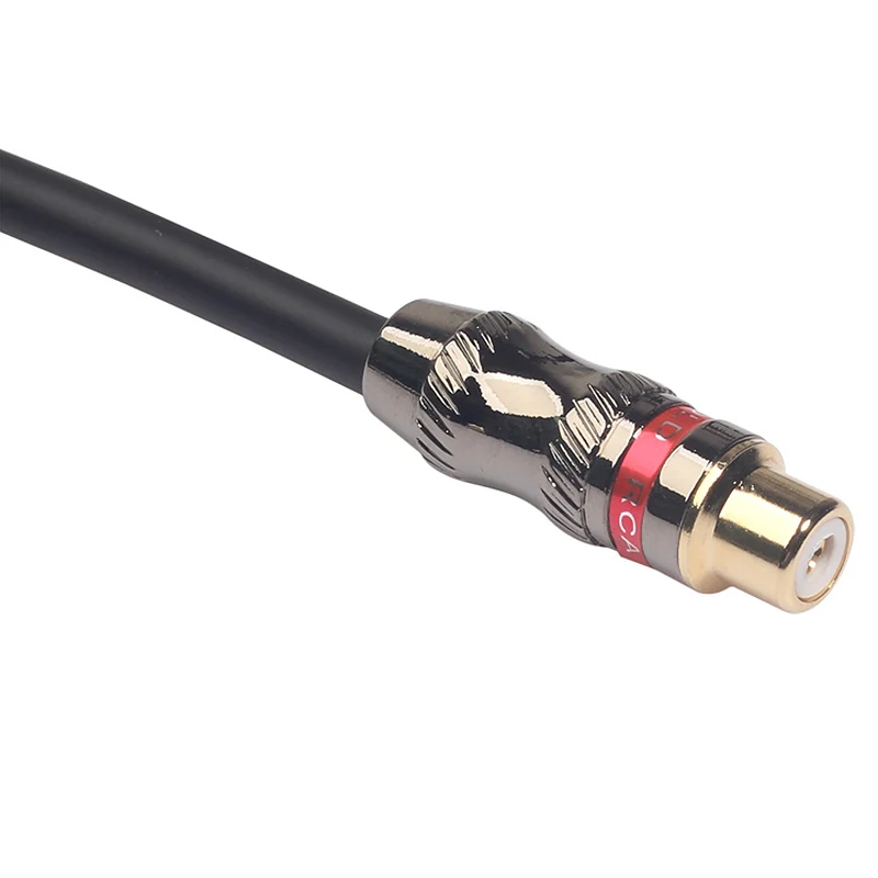 3 Pin Xlr Plug Male to Rca Female Audio Composite Extension Adapter Cable for Micro-phone Amplifier |