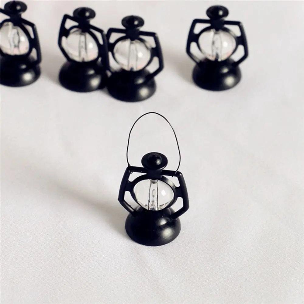 112 16 scale mini kerosene lantern doll house decor miniature oil lamp ornaments fairy garden accessories free global shipping