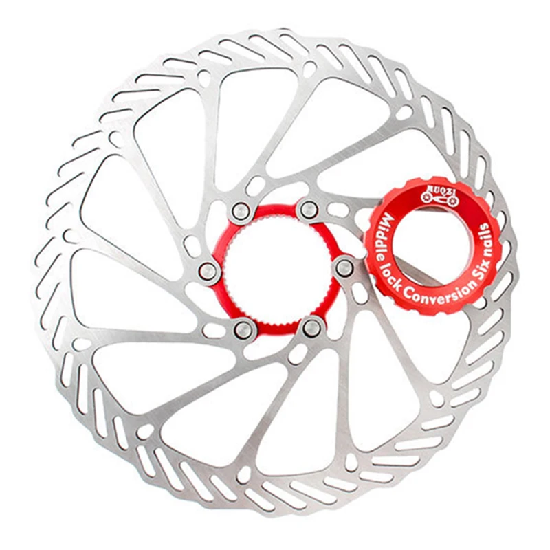 

MUQZI 6-Bolt Rotor Disc Adaptor for Shimano Thru-Axle Centre-Lock Hubs