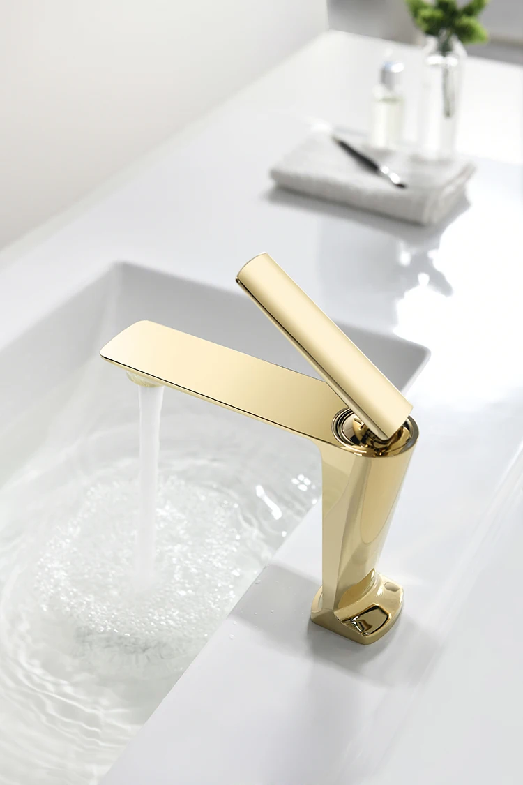 Rolya патент дизайн латунный Смеситель для ванной кран черный/розовый