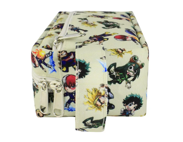 Сумки для ручек с аниме Моя геройская Академия женская сумка макияжа на молнии