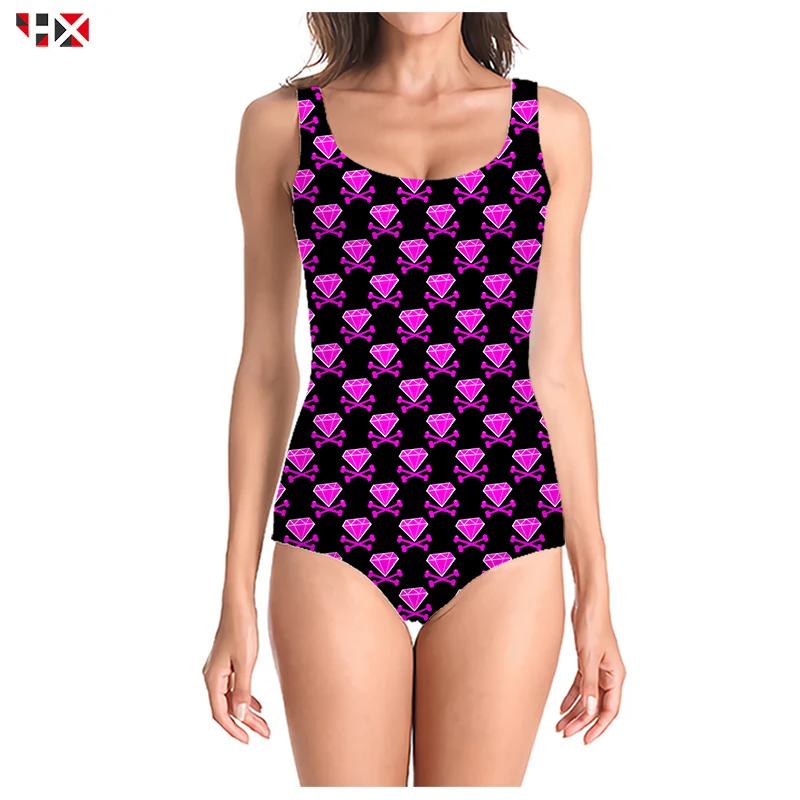 Купальник с 3D принтом сексуальный женский модный купальник забавным рисунком