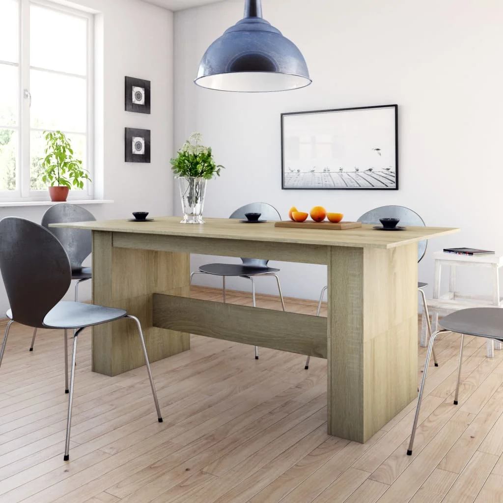 

Обеденный стол Sonoma Oak 70,8x35,4x29,9 дюйма, ДСП