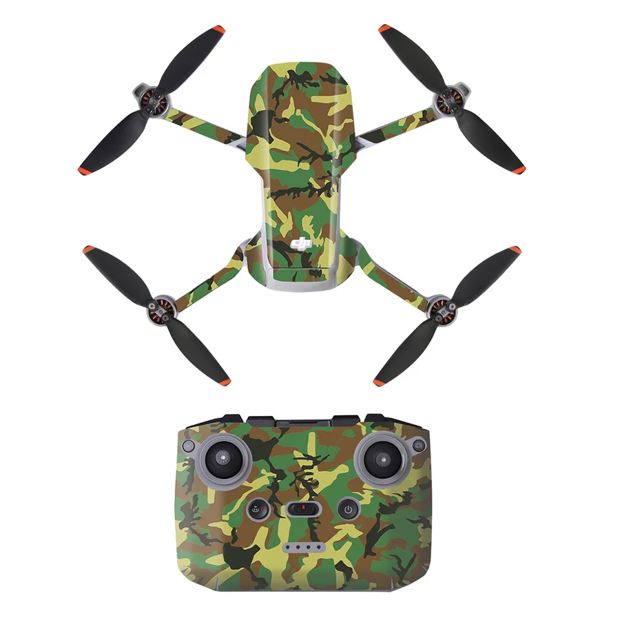 Наклейка на кожу с защитой от царапин для дрона DJI Mavic Mini 2 и пульта дистанционного