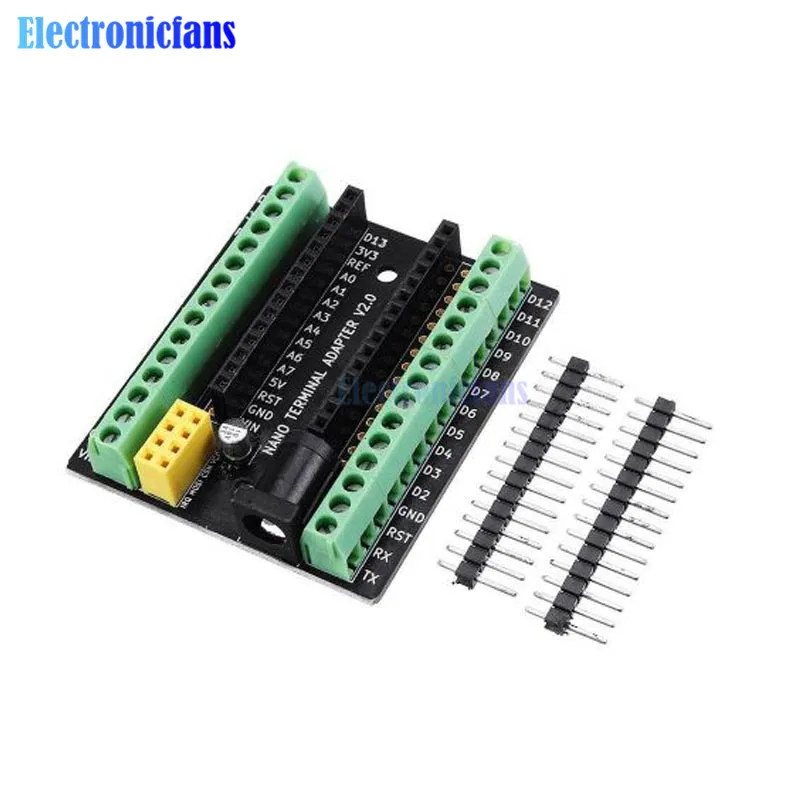 Плата расширения нано-терминала diymore для Arduino Nano V3.0 AVR ATMEGA328P с NRF2401 + интерфейс