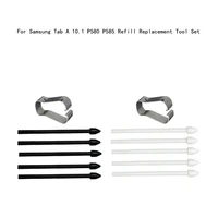 1 set suitable for samsung tab a 10 1 p580 p585 refill replacement tool setreplacement nib for s pen black white