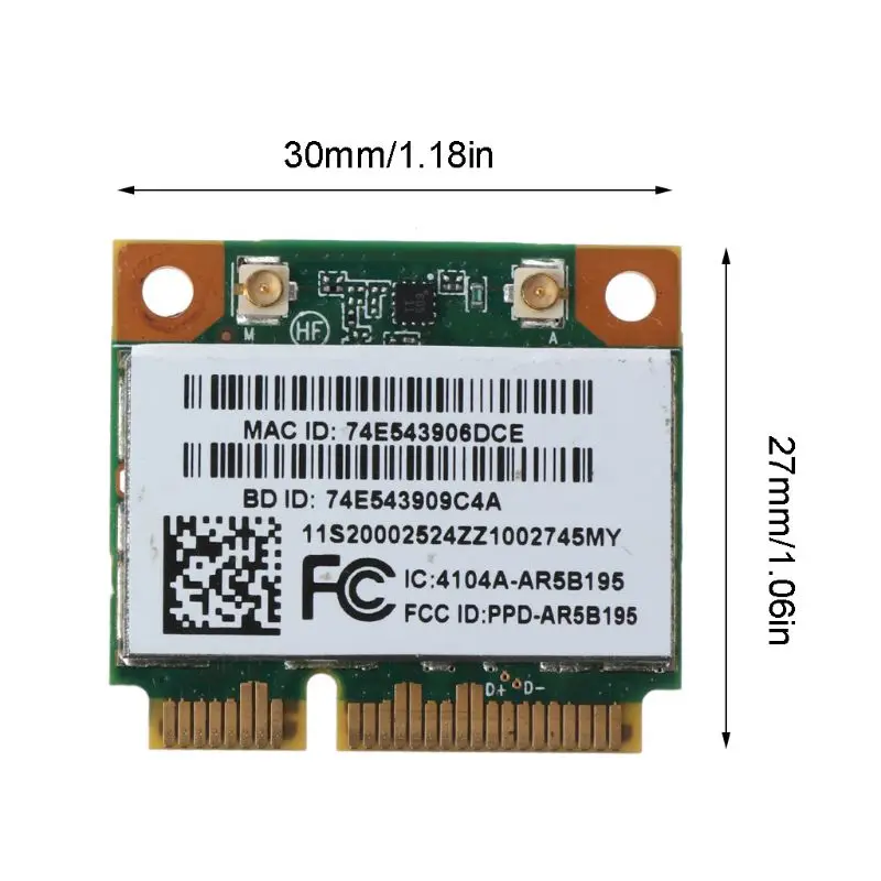 H58A Беспроводной Wi Fi сеть карты bluetooth адаптер для Le Ново Y470 Y570 Y480 Y580 G480 G580 G585 Z380 Z480
