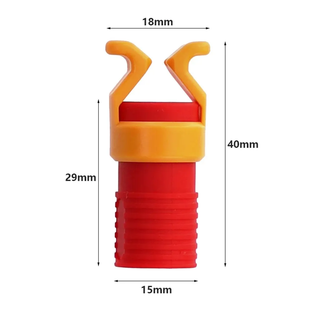 

Plastic 2pcs Clamper Sleeve Woodworking Tool 1.57x0.71 Inch 40x18mm ABS