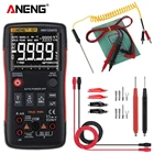 Q1 9999 отсчетов NCV True RMS цифровой мультиметр профессиональный Авто Диапазон Конденсатор Транзистор тестер Мини LCR мультиметр ACDC