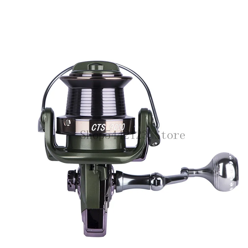 

High Quality 14+1BB Double Spool Fishing Reel 4.0:1 Gear Ratio High Speed Spinning Reel Casting reel Carp For Saltwater