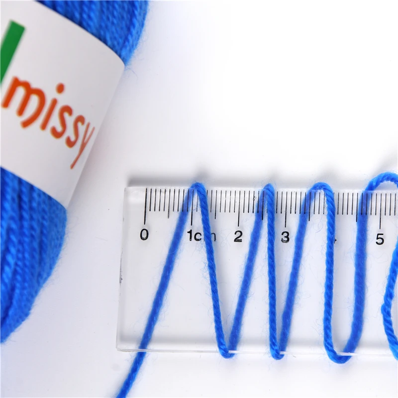 1 шт. нитки для вязания крючком Кашемировая Пряжа Вязания Шерсти Шелковой Пряжи